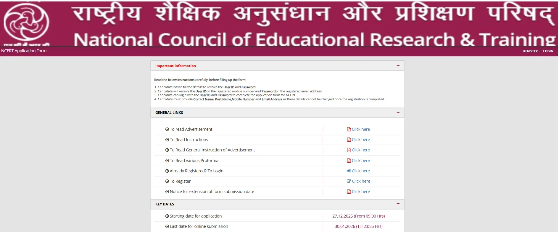 NCERT Recruitment 2026 for 173 Non Teaching Vacancies, Last Date to Apply 30 Jan_3.1