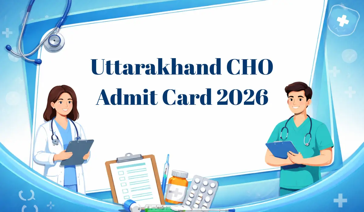uttarakhand cho admit card