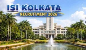 ISI Kolkata Recruitment 2026, Apply for 43 Section Officer & Other Posts