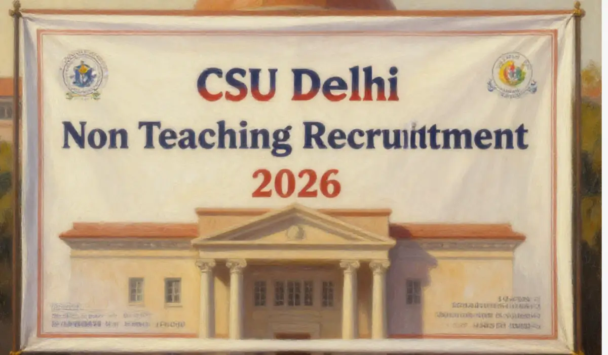 CSU Delhi Non Teaching Recruitment