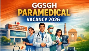 GGSGH Paramedical Vacancy 2026