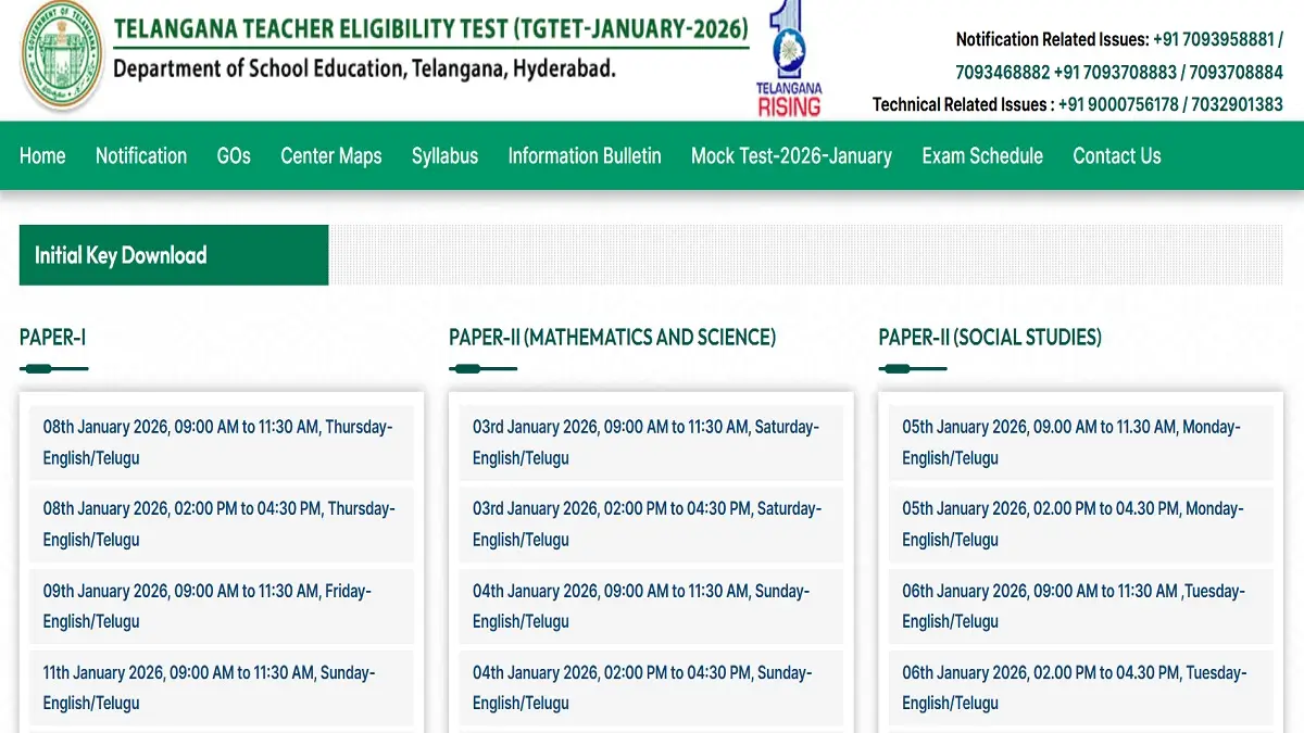 TS TET Response Sheet 2026 (PDF) Download Link Active Out at tgtet.aptonline.in_3.1