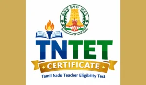 TNTET Certificate 2026
