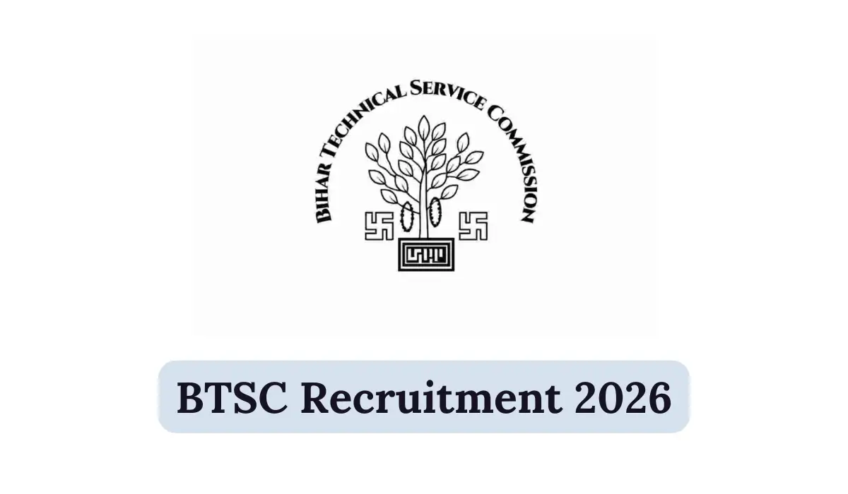 btsc recruitment 2026