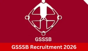 gsssb recruitment 2026