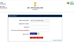 UGC NET Result 2026
