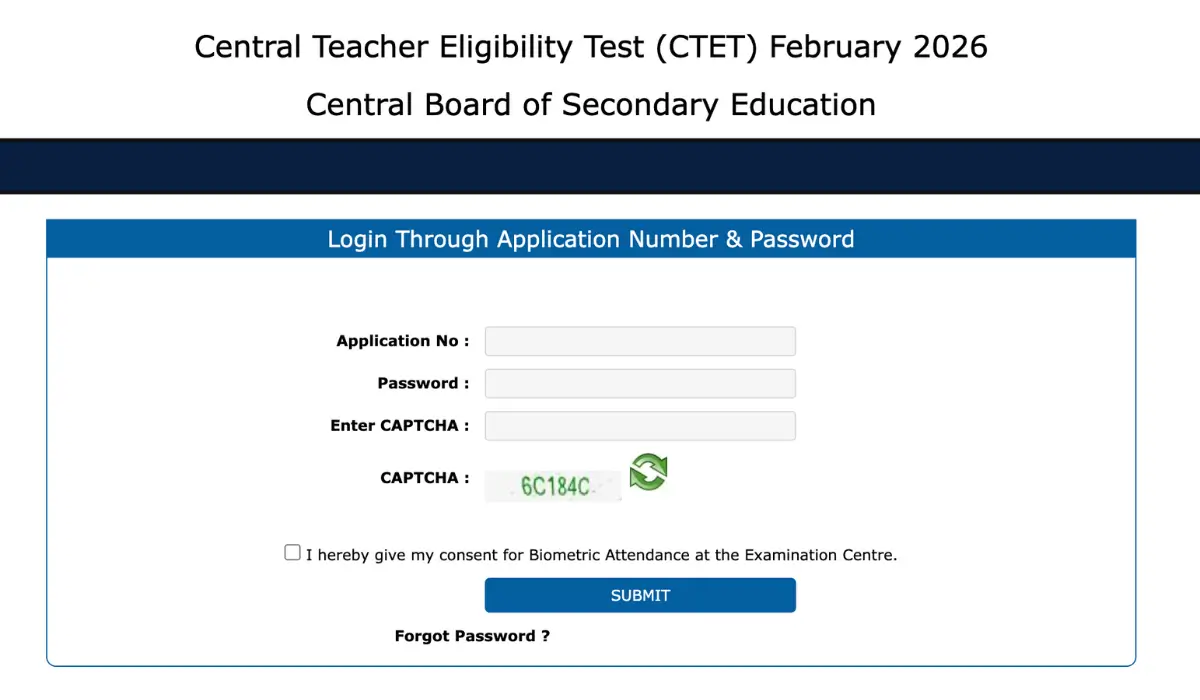 CTET Admit Card 2026