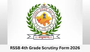 4th grade scrunity form