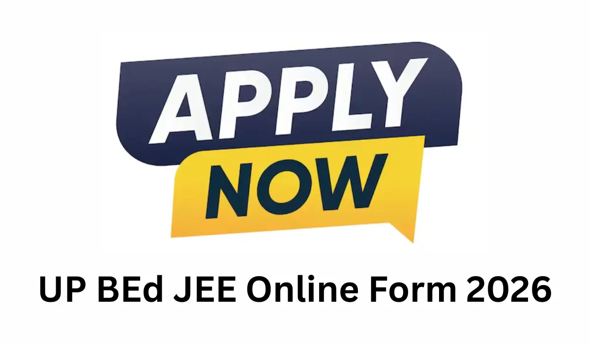 UP BEd JEE Online Form 2026