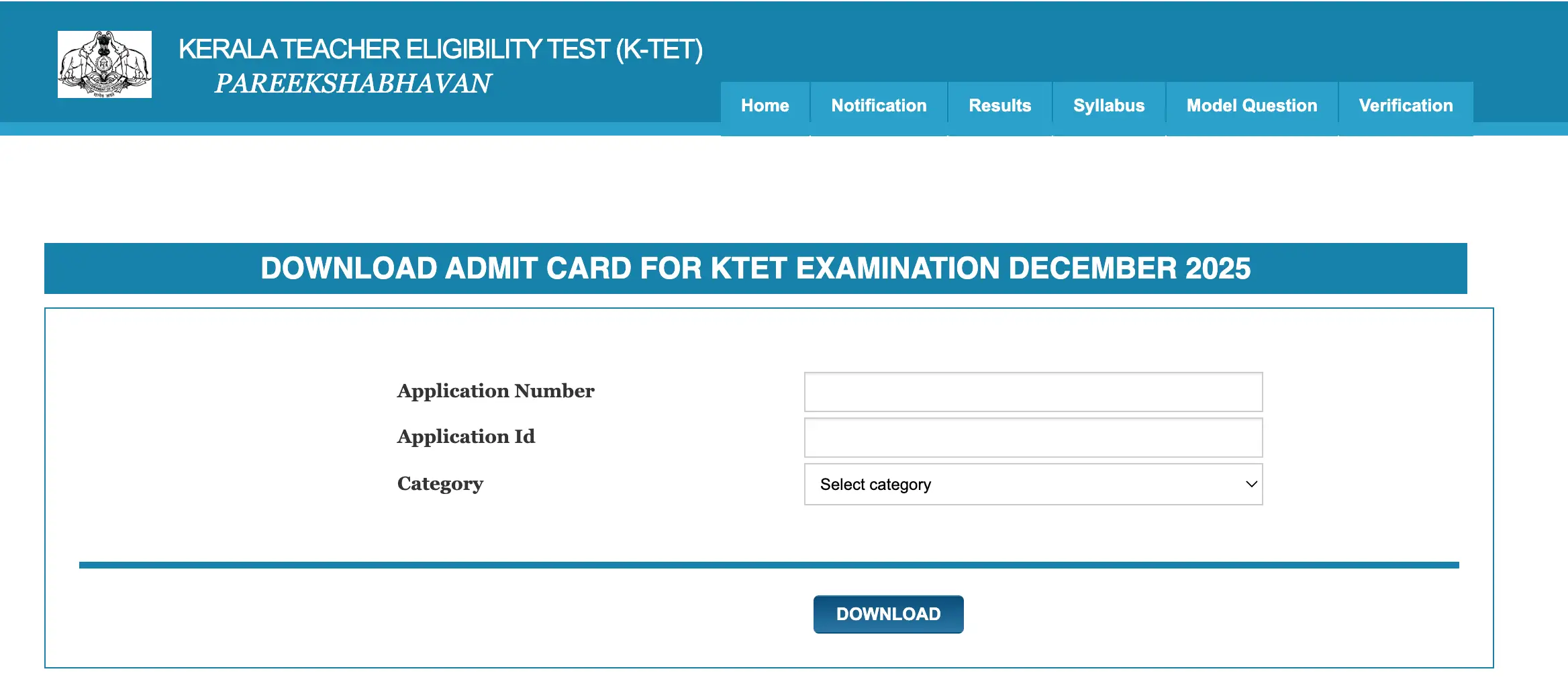Kerala TET Hall Ticket 2026 Out, KTET Admit Card Download Link_3.1
