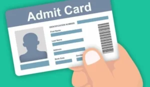 DSSSB PRT Admit Card 2026