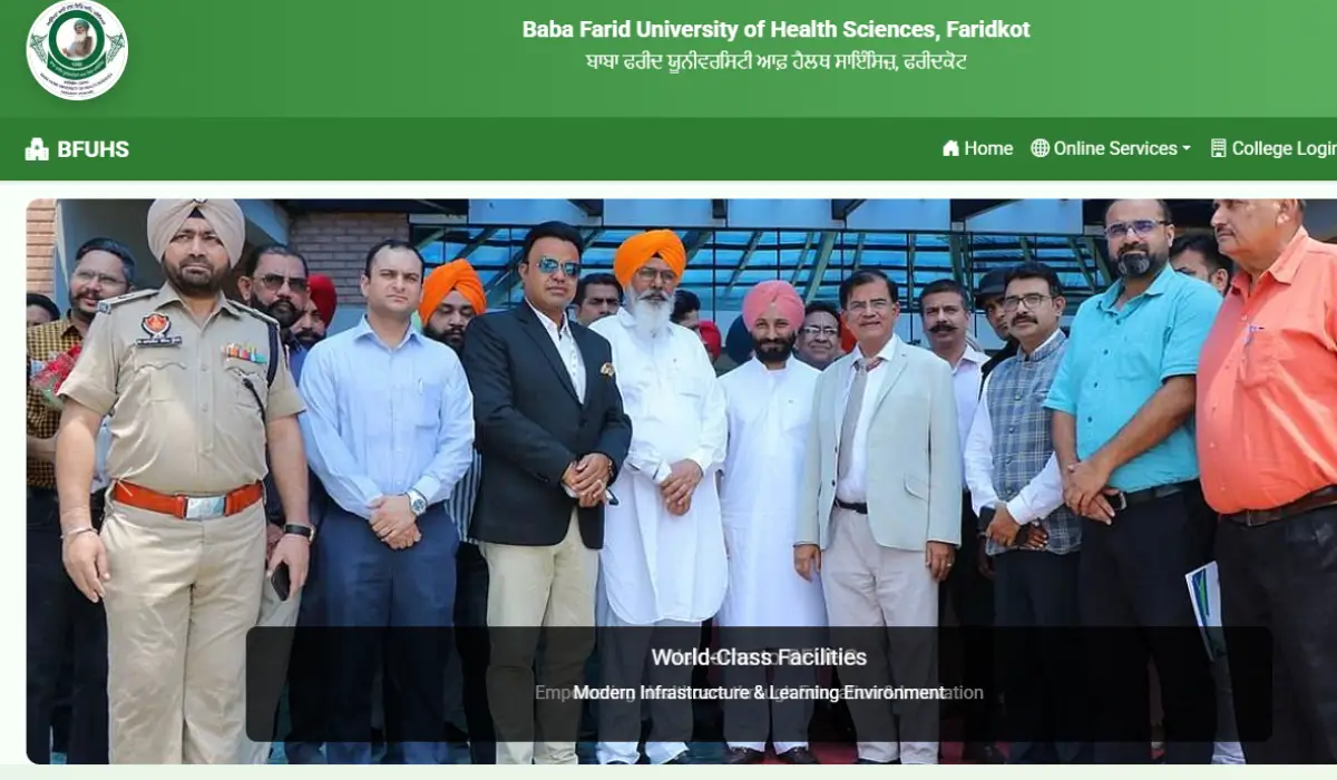 BFUHS Staff Nurse Recruitment