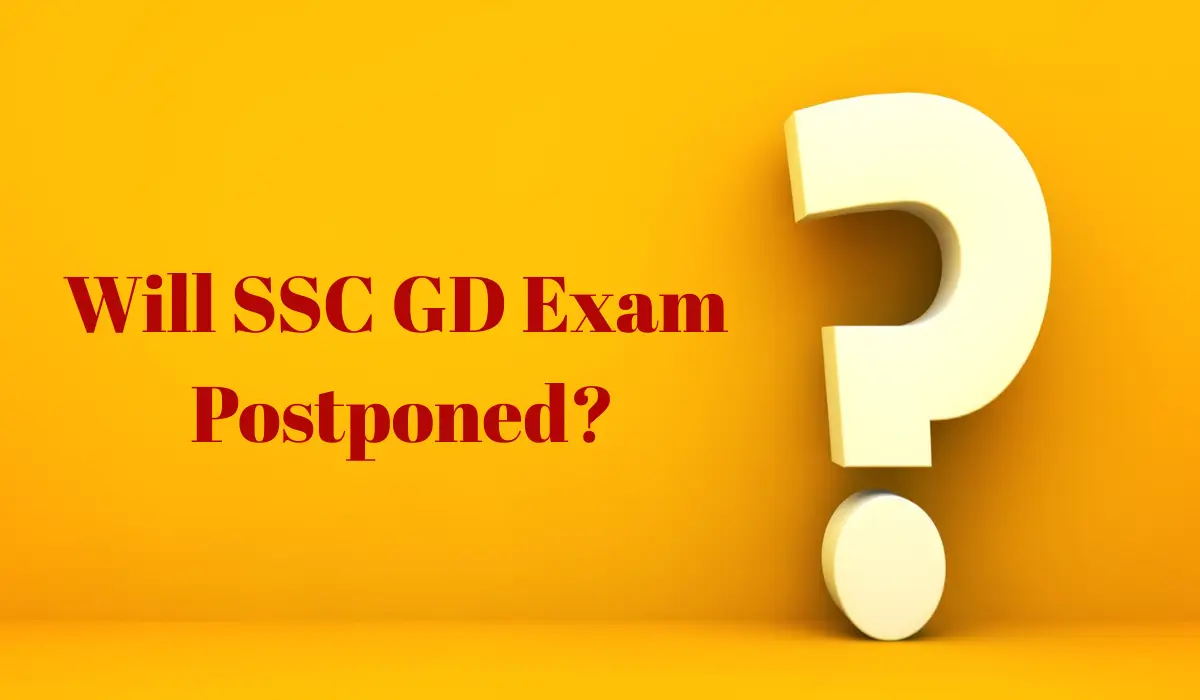 ssc gd postponed