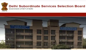 DSSSB Radiographer Recruitment 2026