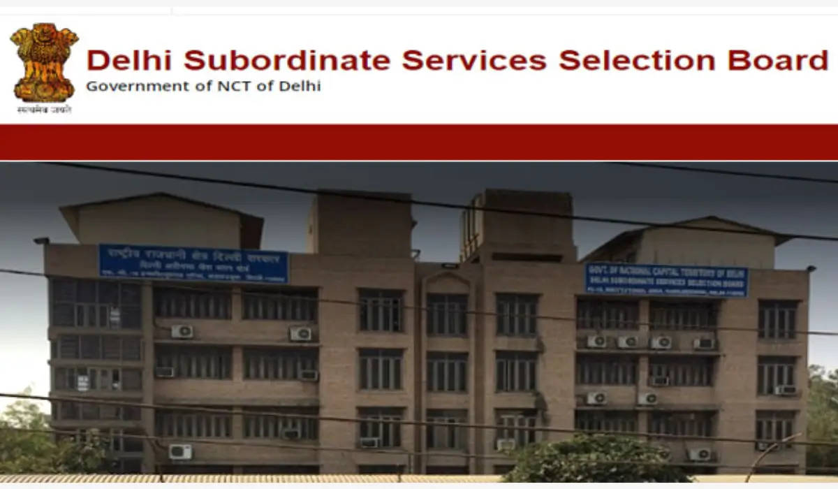 DSSSB Radiographer Recruitment 2026