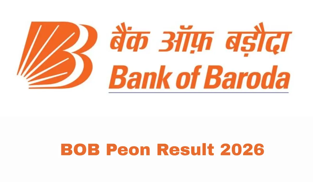 BOB Peon Result 2026