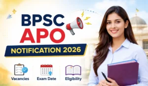 BPSC APO Notification 2026