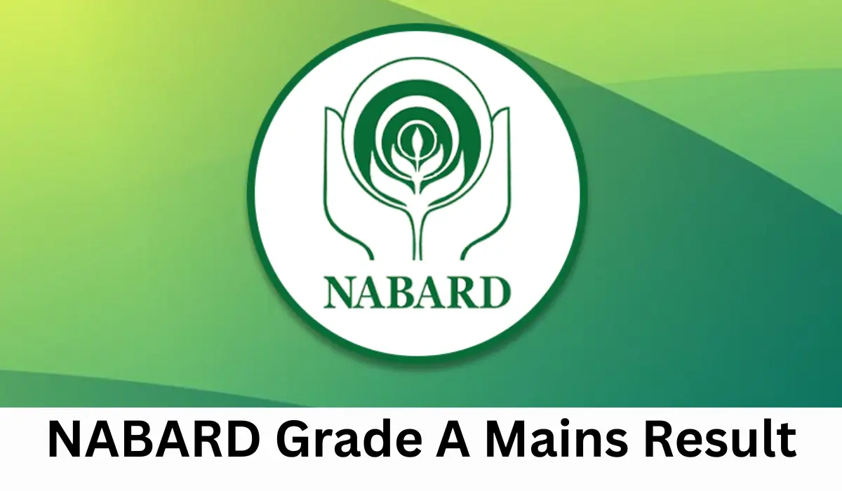 NABARD Grade A Mains Result