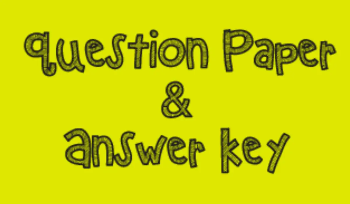 MP SET Question Paper and Answer Key 2026