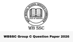 wbssc group c question paper