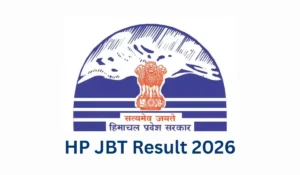HP JBT Result 2026