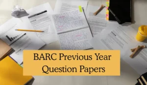 Barc previous year question papers