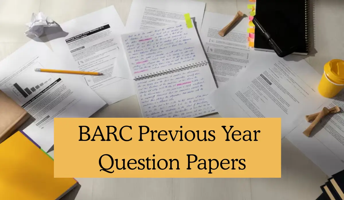Barc previous year question papers
