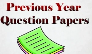 PSSSC JE Previous Year Question Papers