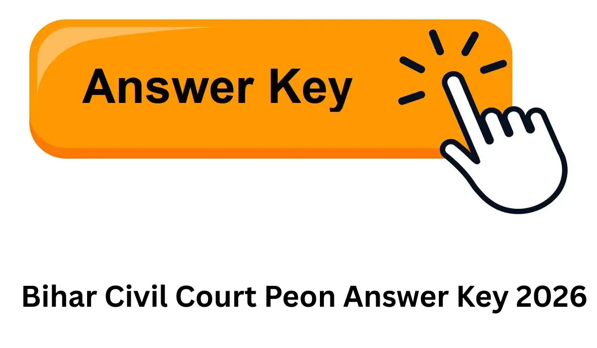 Bihar Civil Court Peon Answer Key 2026