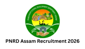 PNRD Assam Recruitment 2026
