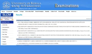 Kerala University Result 2026 Out for BA, BCom, BSc, MA, Download Merit List PDF