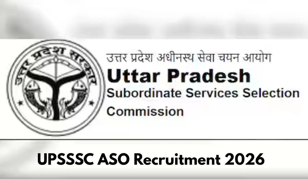UPSSSC ASO Recruitment 2026
