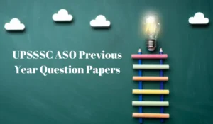 UPSSSC ASO Previous year paper