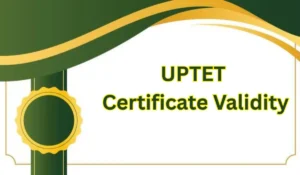 uptet certificate validity