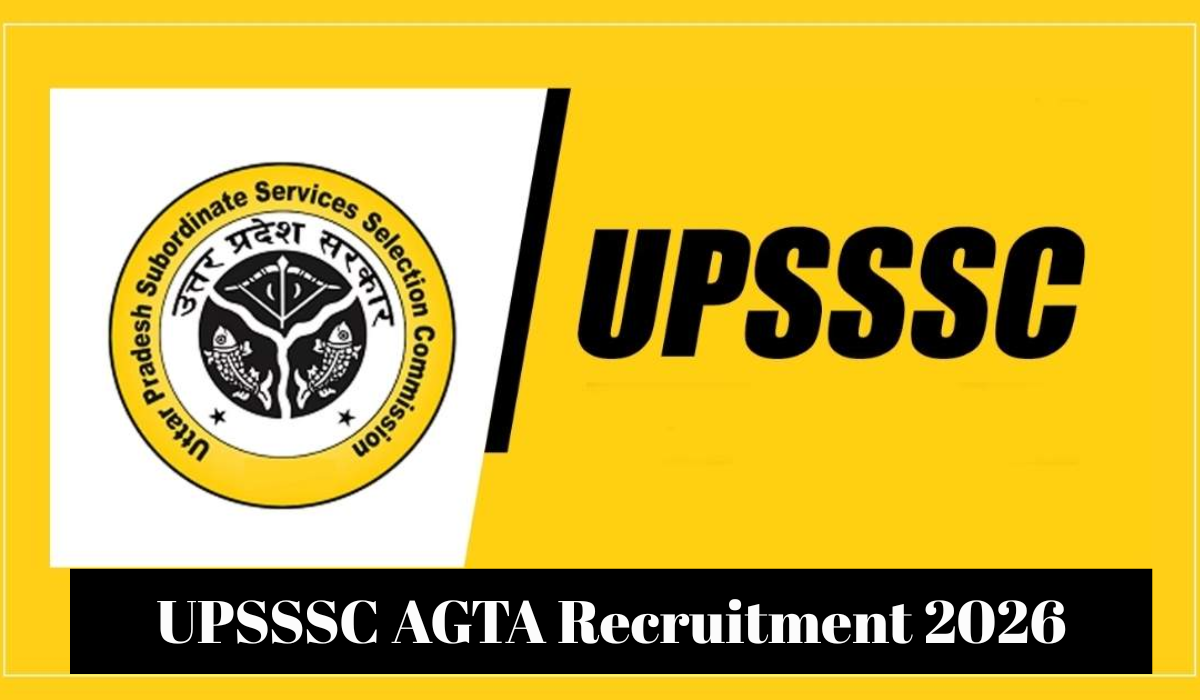UPSSSC AGTA Recruitment 2026