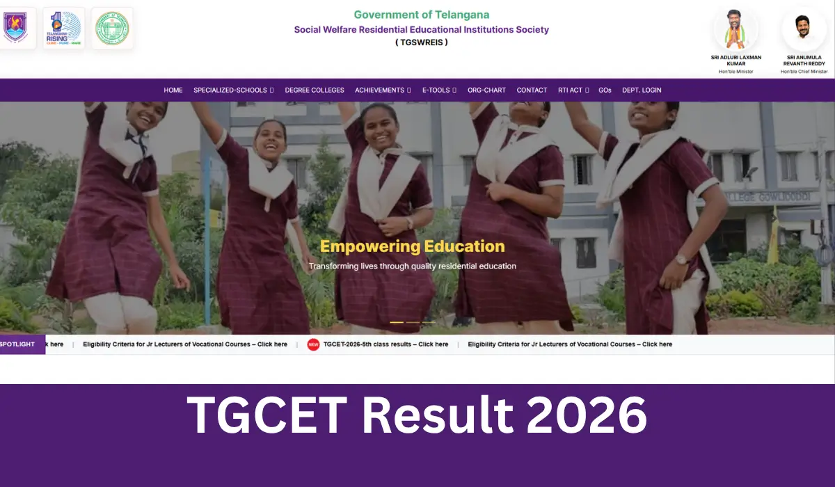 TGCET Result