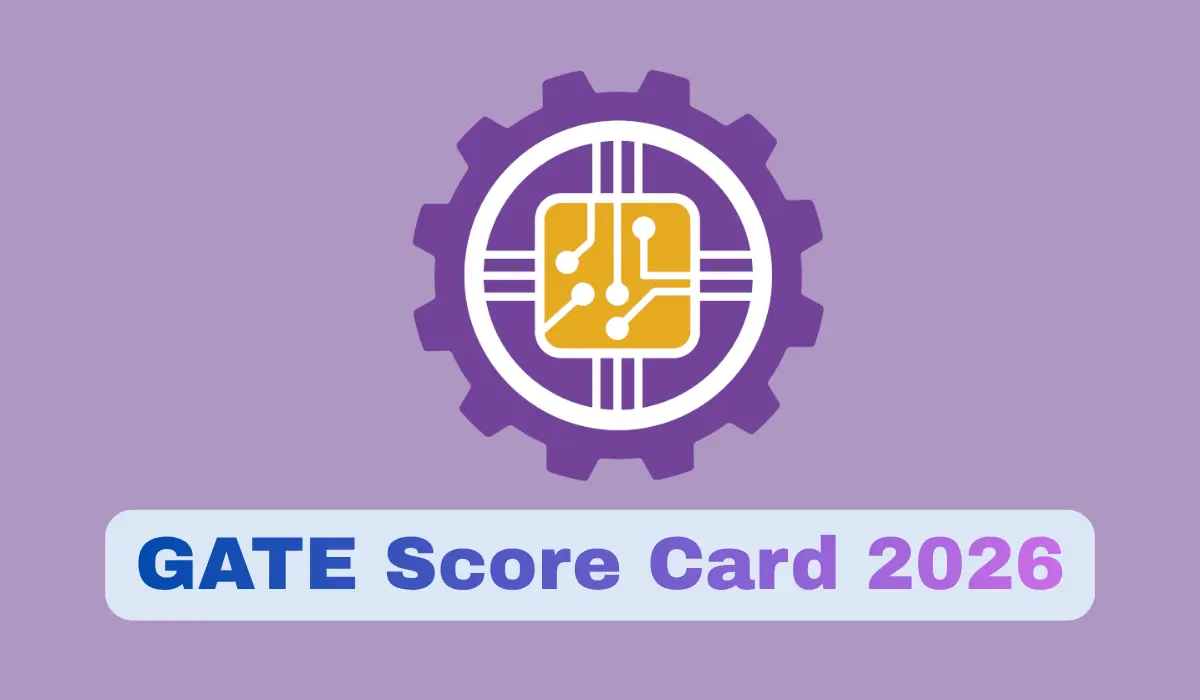GATE Score Card 2026