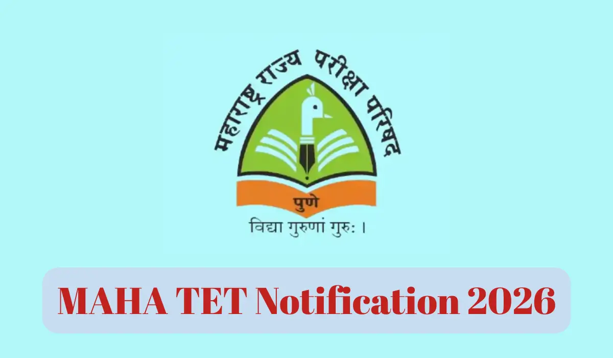 MAHA TET Notification 2026
