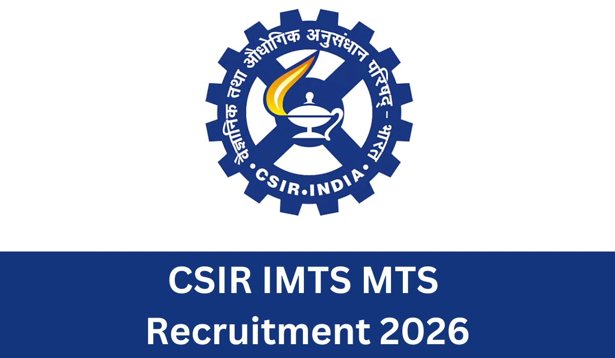 CSIR Recruitment 2026