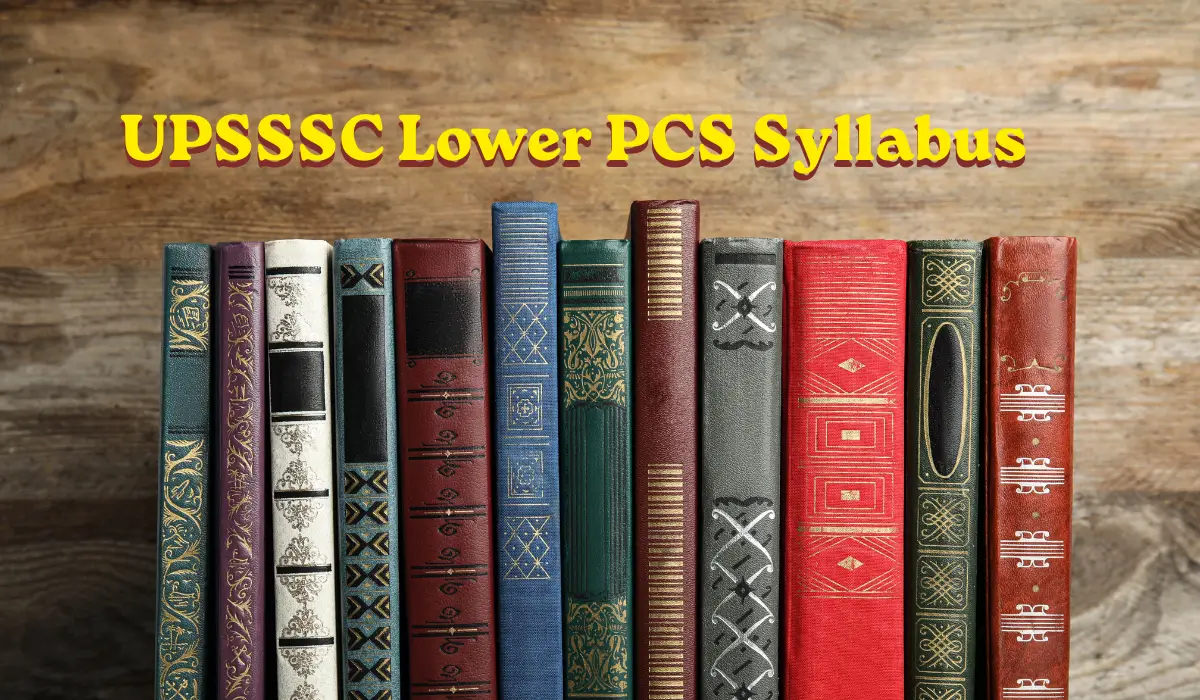 upsssc lower pcs syllabus