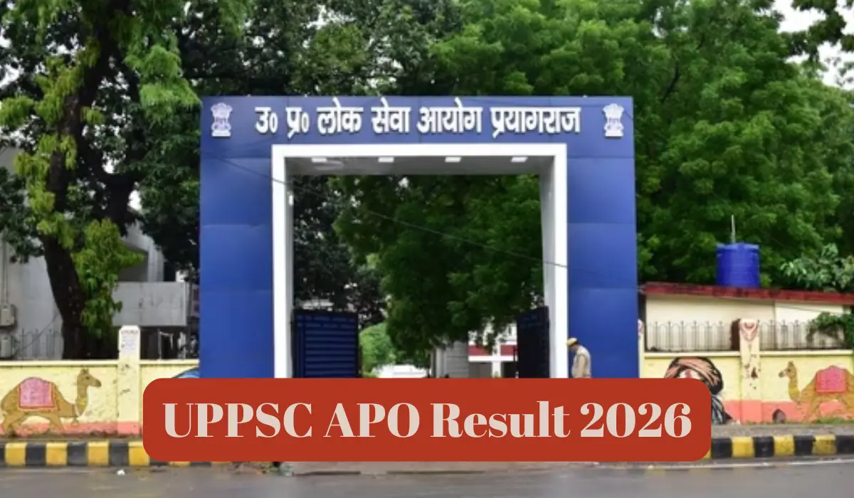 UPPSC APO Result 2026