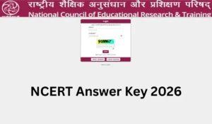 NCERT Answer Key 2026