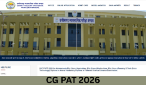 CG PAT 2026 Application Starts for BSc Courses in Agriculture and Horticulture