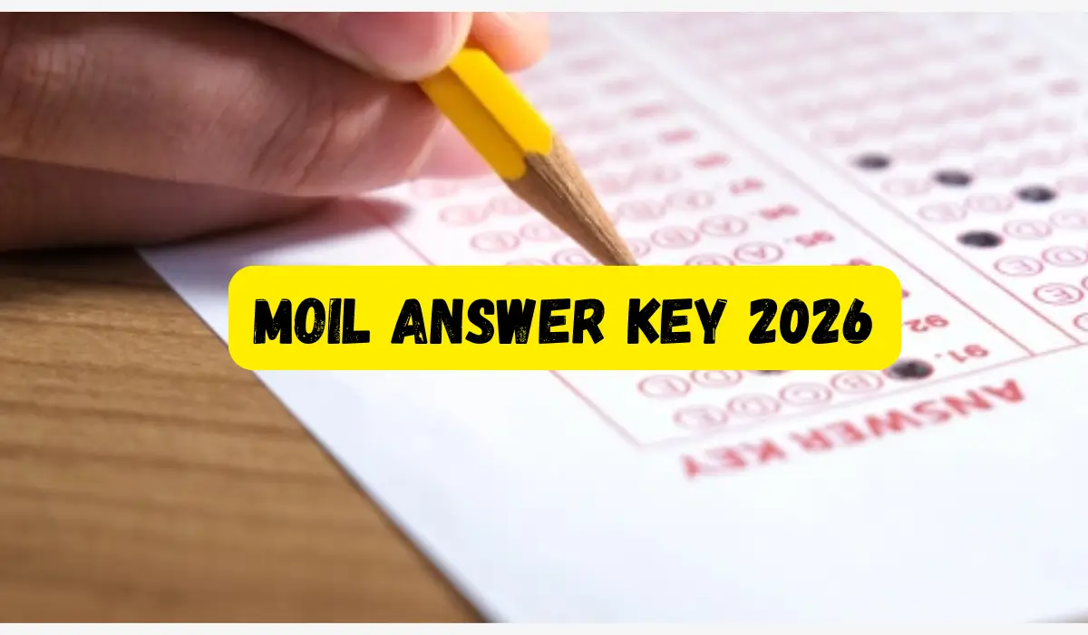 MOIL Answer Key 2026