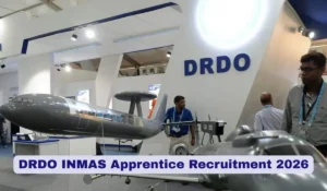 DRDO INMAS Apprentice Recruitment