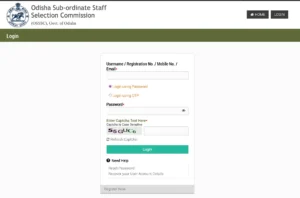osssc forest guard admit card