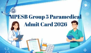 mpesb group 5 admit card