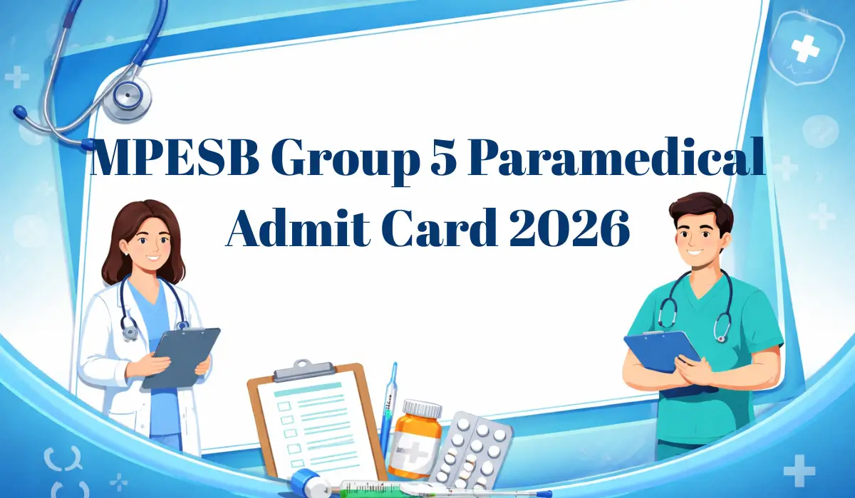 mpesb group 5 admit card