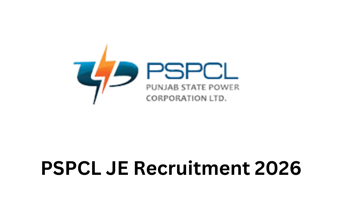 pspcl je recruitment 2026