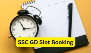 ssc gd slot booking